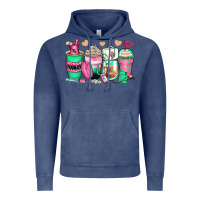 Vintage Denim pharmacy coffee cups Vintage Hoodie - Zillion Design Studio
