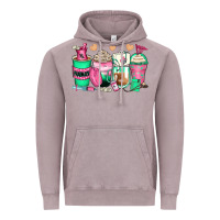 Vintage Zinc pharmacy coffee cups Vintage Hoodie - Zillion Design Studio