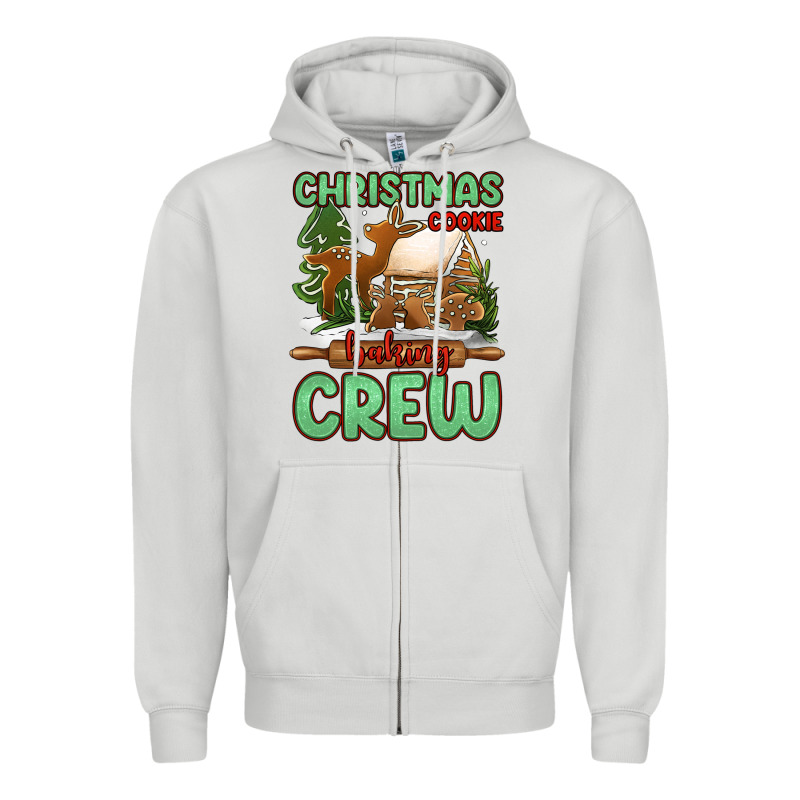 Christmas Cookie Baking Crew Zipper Hoodie by Jasminsmagicworld | Teevron