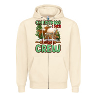 Sandshell Christmas cookie baking crew Zipper Hoodie - Jasminsmagicworld