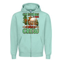 Seafoam Christmas cookie baking crew Zipper Hoodie - Jasminsmagicworld