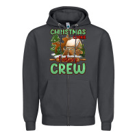 Smoke Christmas cookie baking crew Zipper Hoodie - Jasminsmagicworld