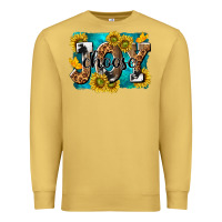 Antique Gold choose joy Premium Sweatshirt - NancyCooperArtShop