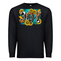 Black choose joy Premium Sweatshirt - NancyCooperArtShop
