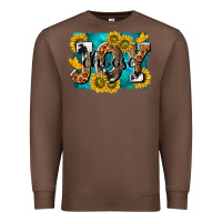 Chestnut choose joy Premium Sweatshirt - NancyCooperArtShop