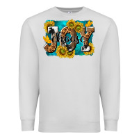 Dove Grey choose joy Premium Sweatshirt - NancyCooperArtShop