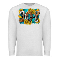 Oatmeal Heather choose joy Premium Sweatshirt - NancyCooperArtShop
