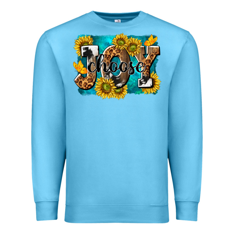 Choose Joy Premium Sweatshirt by NancyCooperArtShop | Teevron