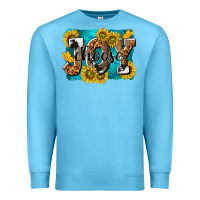 Ocean Blue choose joy Premium Sweatshirt - NancyCooperArtShop