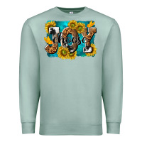 Seafoam choose joy Premium Sweatshirt - NancyCooperArtShop