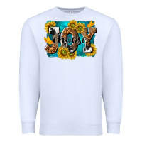 White choose joy Premium Sweatshirt - NancyCooperArtShop