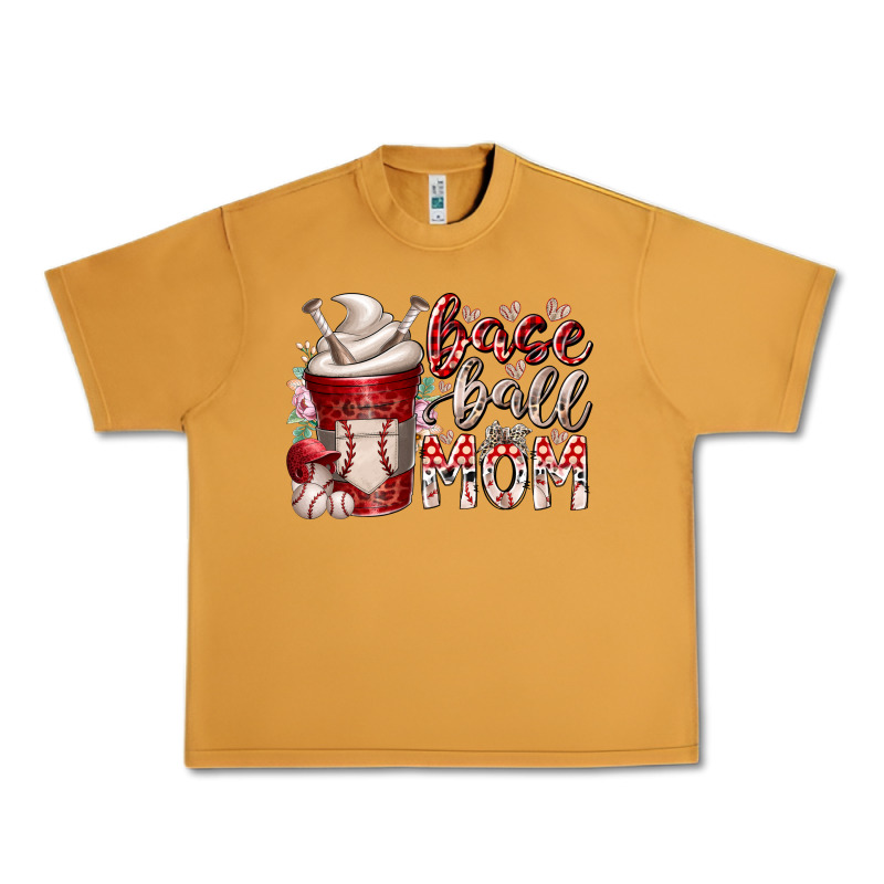 Baseball Mom Coffee Urban Heavy Tee by RacoonDesign | Teevron