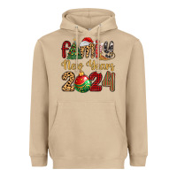 Mushroom family new years 2024 Heavyweight Hoodie - MaliasSmallBusiness