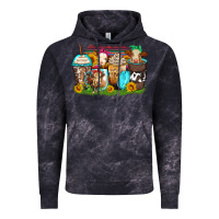 Cloud Black heifers coffee cups Vintage Hoodie - Zillion Design Studio