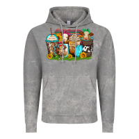 Heifers Coffee Cups Vintage Hoodie | Teevron
