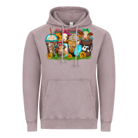 Vintage Zinc heifers coffee cups Vintage Hoodie - Zillion Design Studio