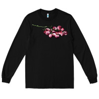 Black red grape Long Sleeve Tee - AdoDesignShop
