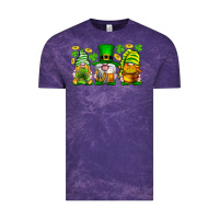 Cloud Purple St. Patrick's Day gnomies Vintage Tee - Neo Western