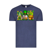 Vintage Denim St. Patrick's Day gnomies Vintage Tee - Neo Western