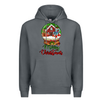Rock Merry Christmas Premium Hoodie - LillyAllenDesigns