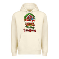 Sandshell Merry Christmas Premium Hoodie - LillyAllenDesigns