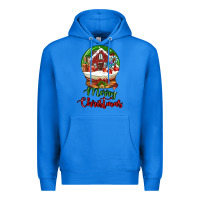 True Royal Merry Christmas Premium Hoodie - LillyAllenDesigns