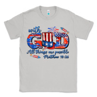 Moon Dust with god all things are possible usa Classic Tee - AdoDesignShop