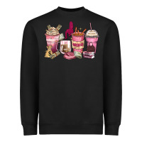 Black Girl boss coffee cups Heavyweight Sweatshirt - Zillion Design Studio