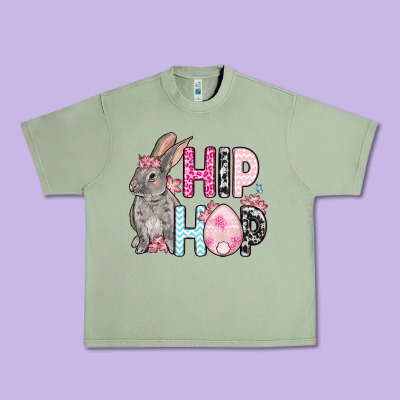 Easter Day Hip Hop Bunny Urban Heavy Tee Designed By Oliviacreatesart