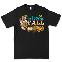 Black welcome fall gnome Premium Tee - BarkalooDesign