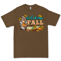 Cacao welcome fall gnome Premium Tee - BarkalooDesign