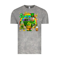 Cloud Rock St. Patrick's Day gnomies truck Vintage Tee - Neo Western
