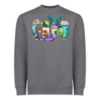 Storm cartoon characters coffee cups Heavyweight Sweatshirt - Zillion Design Studio