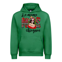Emerald La Mama Mos Chingona Urban Hoodie - texasbilliewilder