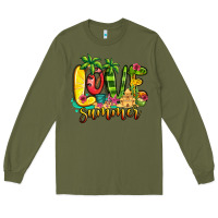 Army Green love summer Long Sleeve Tee - Jasminsmagicworld