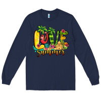 Navy love summer Long Sleeve Tee - Jasminsmagicworld