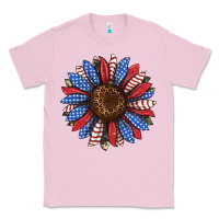 Bubblegum Pink usa flag camouflage sunflower Classic Tee - JahusDesignShop