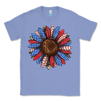 Colony Blue usa flag camouflage sunflower Classic Tee - JahusDesignShop