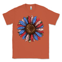 Copper usa flag camouflage sunflower Classic Tee - JahusDesignShop