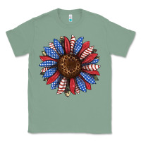 Sage usa flag camouflage sunflower Classic Tee - JahusDesignShop