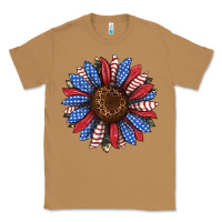 Toasted Coconut usa flag camouflage sunflower Classic Tee - JahusDesignShop