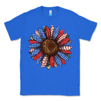 True Royal usa flag camouflage sunflower Classic Tee - JahusDesignShop