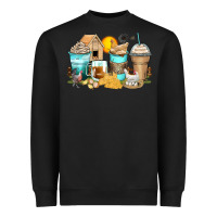 Black chicken coffee cups Heavyweight Sweatshirt - Zillion Design Studio