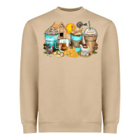 Mushroom chicken coffee cups Heavyweight Sweatshirt - Zillion Design Studio