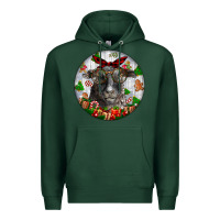 Sports Green christmas dorper sheep Premium Hoodie - LillyAllenDesigns