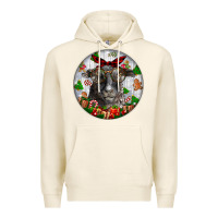 Tofu christmas dorper sheep Premium Hoodie - LillyAllenDesigns