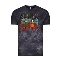 Cloud Black the best memories camping Vintage Tee - SublimationCraftShop
