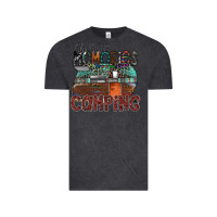 Vintage Black the best memories camping Vintage Tee - SublimationCraftShop