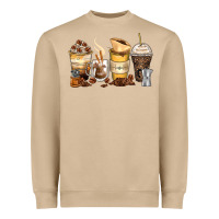 Mushroom coffee cups Heavyweight Sweatshirt - Zillion Design Studio