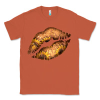 Copper Western Sunflower Lips Classic Tee - Bettercallsaul